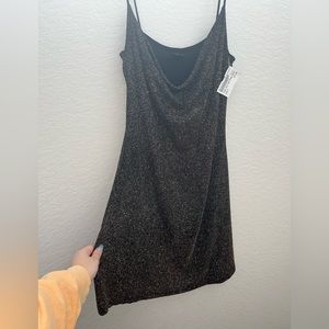 Rainbow glitter dress